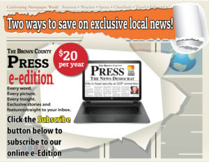Subscribe brown county press