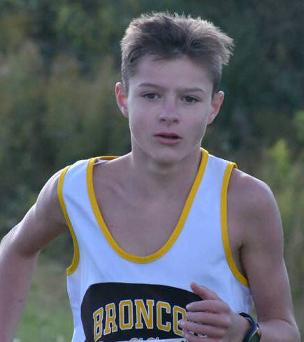 Western Brown High School freshman Brayden Dill was recently named the boys Southern Buckeye Athletic and Academic Conference American Division Runner of the Year. Photo: Western Brown High School