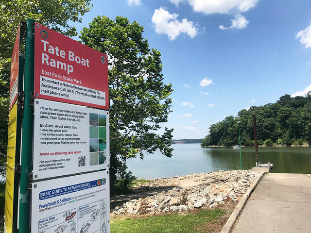 Watercraft users at Harsha Lake – also known as East Fork Lake – will find plenty of places to drop their boats and watercraft into the water. And while portions of the lake will be unavailable for public use during the national rowing championships, the Tate and North Shore boat ramps will be open, but with limited access.