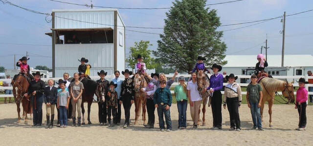 The large horse show arena at the Brown County Fairgrounds in Georgetown is home to a number of horse shows throughout the year.