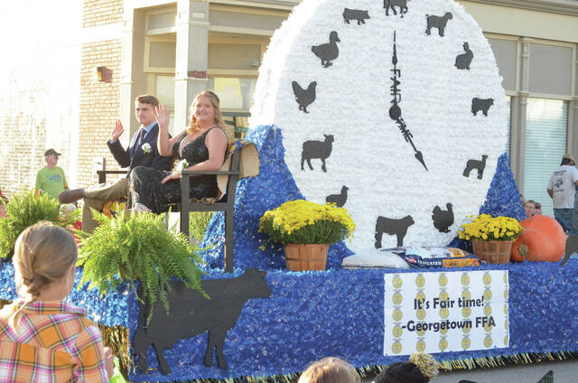 This years Brown County Fair opening parade is set for Monday, Sept. 25. Photo by Wade Linville
