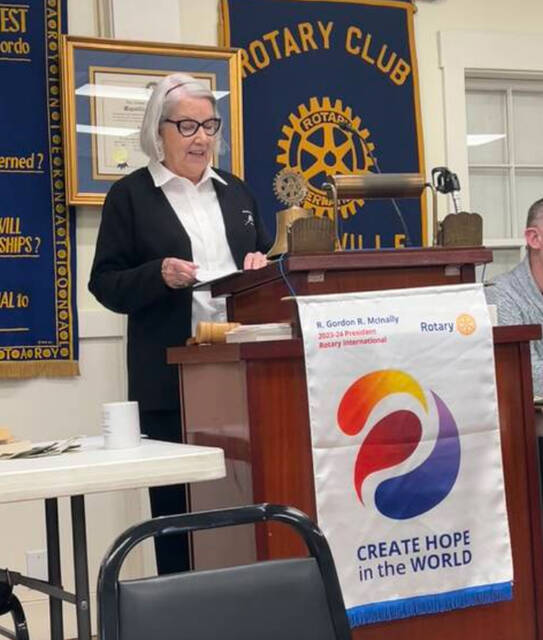 The Maysville Rotary Club was honored to learn more about the John Rankin family and their mission at the Tuesday, Feb. 6 meeting with Betty Campbell, Rankin House site manager.