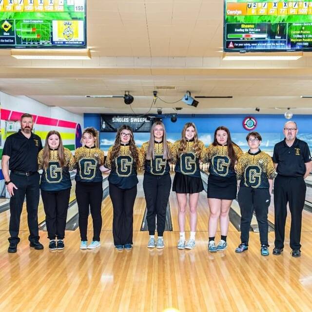 The Georgetown Lady G-Men headed to the Southwest District DII Tournament at Beavercreek after placing second as a team in the sectional tournament. Photo provided