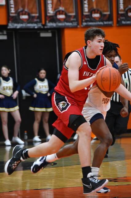 The Eastern Warriors were led in scoring this season by sophomore Grady Barber, who averaged 13 points per game. Photo provided
