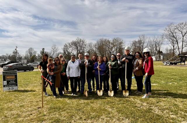 Howard Hanna, a leading real estate company, proudly announced the commencement of new builds of homes on Elmwood Ct. in Georgetown. A groundbreaking ceremony was held March 12.