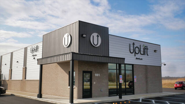 UpLift Mt. Orab, located at 101 Mercy Blvd in Mt. Orab, was among the first to start recreational marijuana sales in Ohio. Recreational sales began on Aug. 6. Photo provided