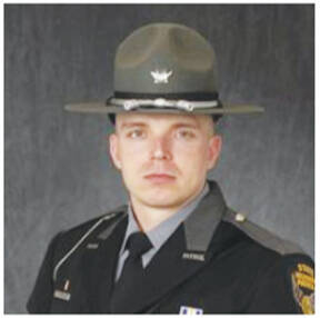 Ohio State Highway Patrol Trooper Scott Prebble has been selected as the 2024 Trooper of the Year at the Georgetown Post. Photo provided