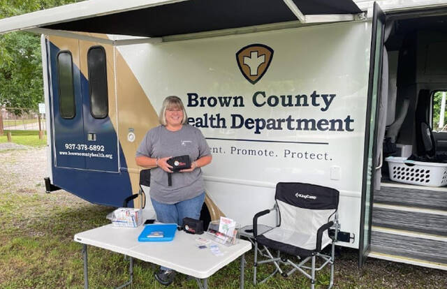 The Brown County Health Departments work is being featured as a success story of the HEALing Communities Study in Ohio, purchasing a mobile medical unit with technical assistance and funding from the HCS.. Photo provided