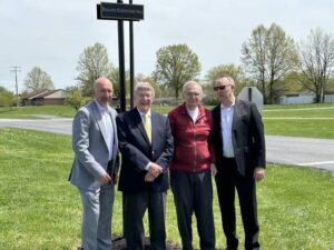 GEVS dedicates Ralph Sininger Way